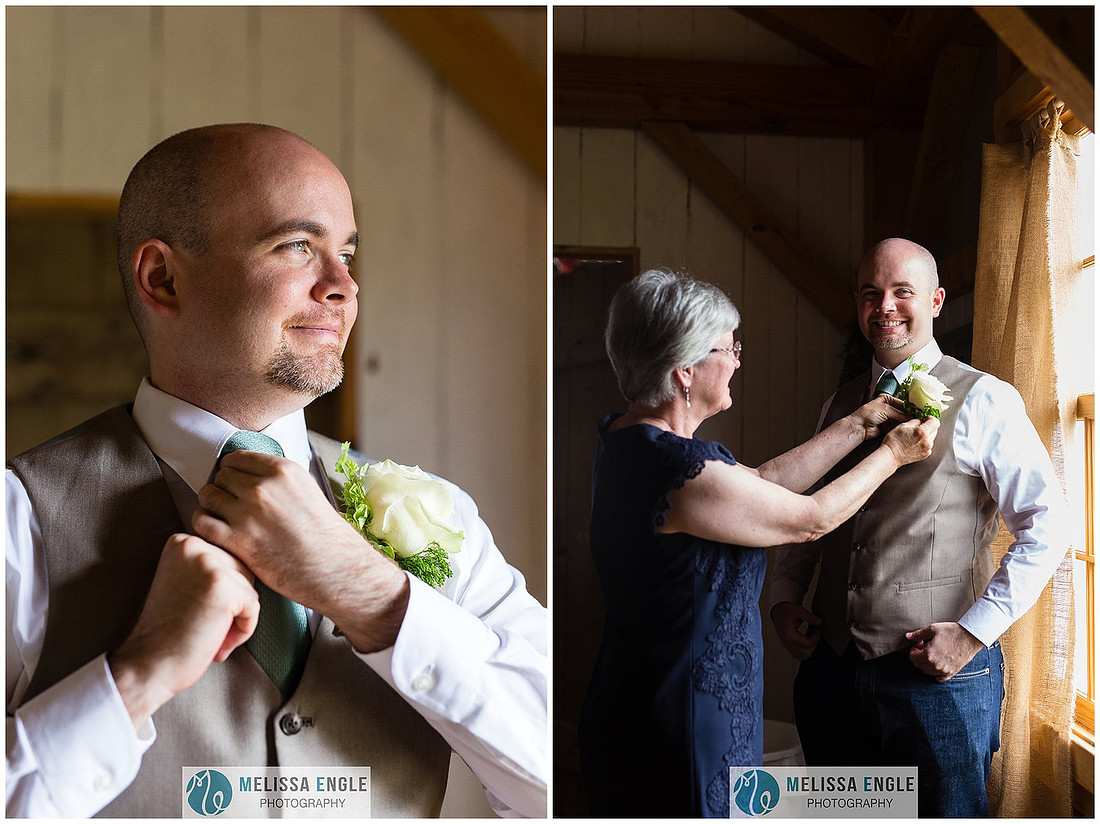 photo of a summer wedding at Springside Barn in East Earl, PA by Melissa Engle Photography