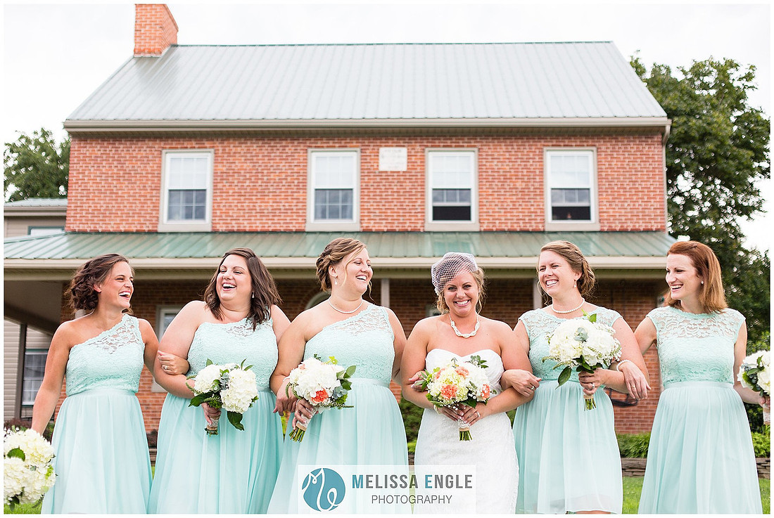 photo of a summer wedding at Springside Barn in East Earl, PA by Melissa Engle Photography